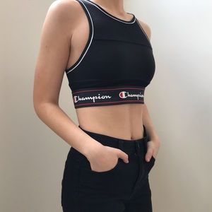 UO x Champion bra top!